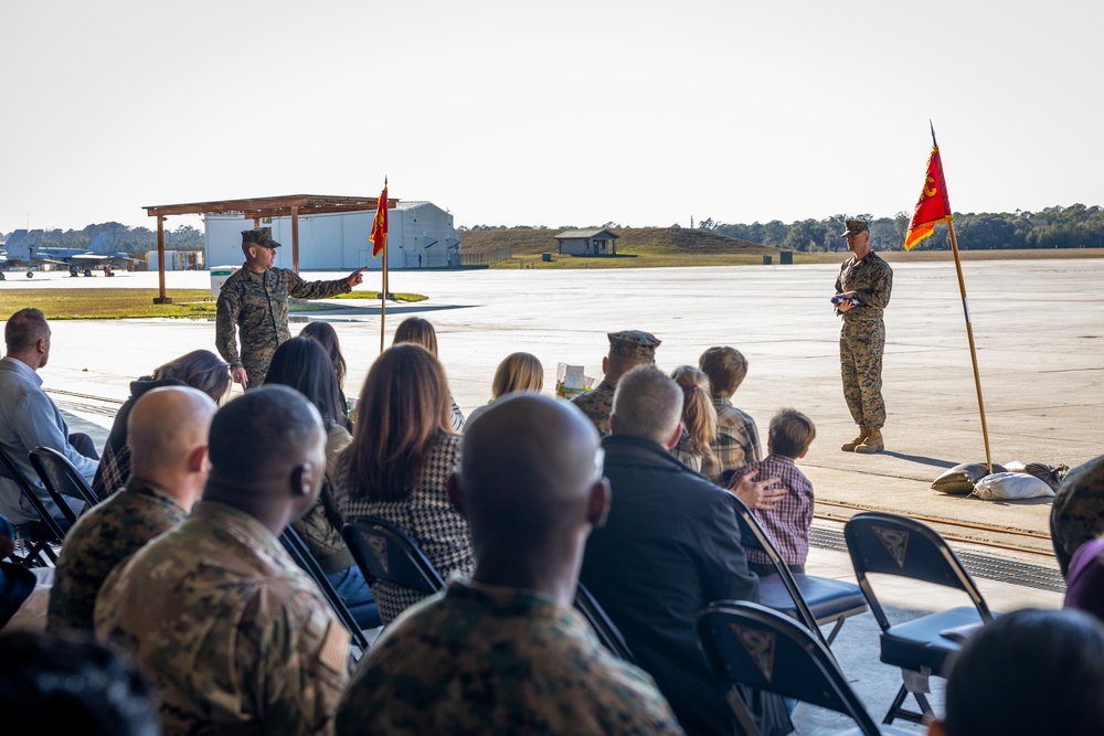 Sgt. Maj. Stewart relief and retirement