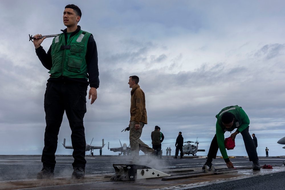 USS Abraham Lincoln conducts routine operations