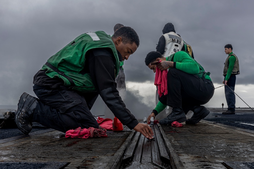 USS Abraham Lincoln conducts routine operations