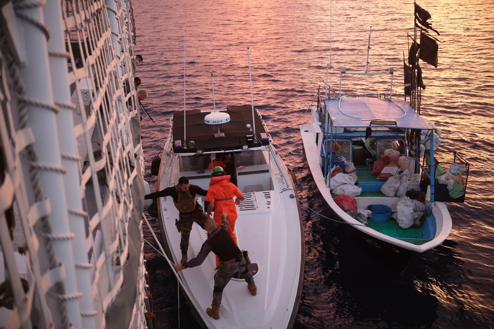 Coast Guard Cutter Mohawk interdicts suspected drug smuggling vessel in Eastern Pacific Ocean