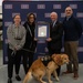 Candace Dunning receives 2024 USO Volunteer of the Year award