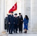 Commander of the Turkish Air Force Gen. Ziya Cemal Kadıoğlu Participates in an Air Force Full Honors Wreath-Laying Ceremony at the Tomb of the Unknown Soldier