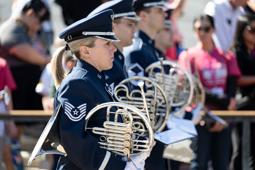 Commander of the Turkish Air Force Gen. Ziya Cemal Kadıoğlu Participates in an Air Force Full Honors Wreath-Laying Ceremony at the Tomb of the Unknown Soldier