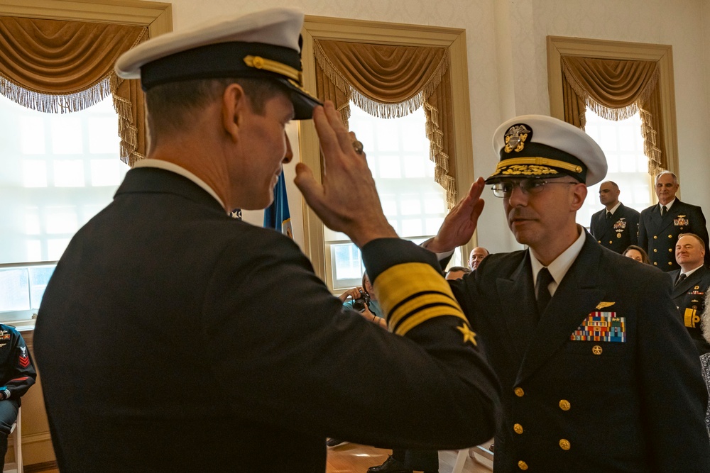 Carrier Strike Group 12 holds Change of Command Ceremony