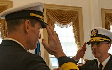 Carrier Strike Group 12 holds Change of Command Ceremony