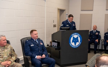 245th Air Traffic Control Squadron Redesignation Ceremony