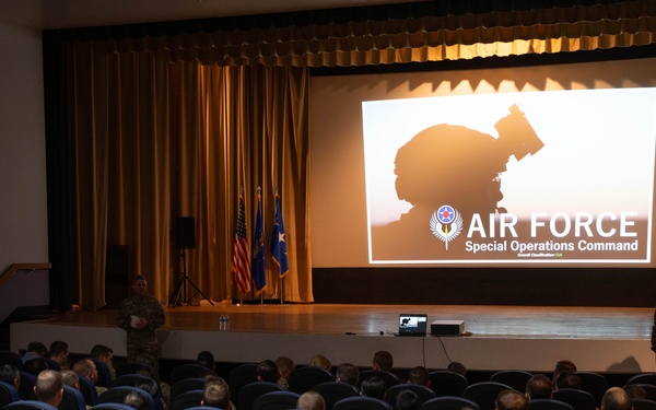 AFSOC leadership visit Cannon AFB