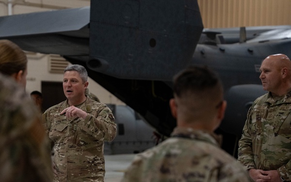 AFSOC leadership visit Cannon AFB