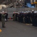 USS Ronald Reagan (CVN 76) Sailors attend a safety all-hands call