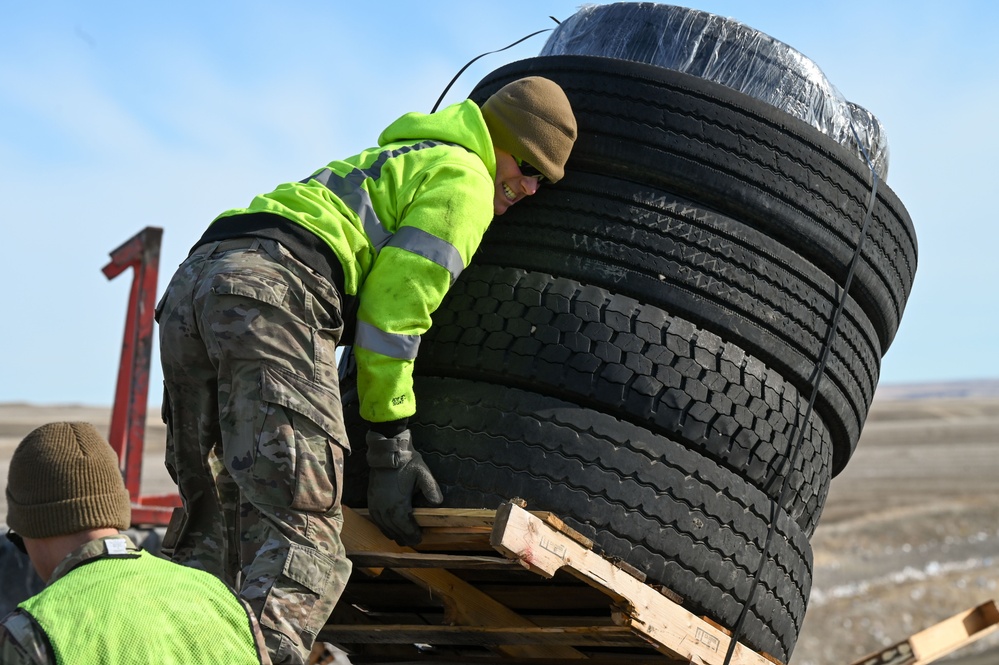 341st Logistics Readiness Squadron disposes of bulk material