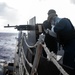 Wayne E. Meyer Sailors Conduct Crew Served Weapons Qualification Event