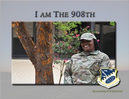 I am The 908th: Master Sgt. Tracey Adams