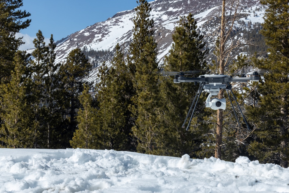 Marines with 1st Battalion, 6th Marine Regiment, 2d Marine Division fly SUAS during MTX 2-25