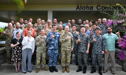 Brig. Gen. Patrick Costello speaks at IAMD MIX 25