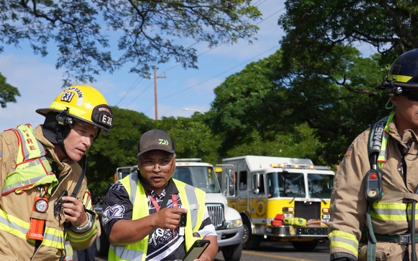 Shipyard Conducts Coordinated Transportation Accident Exercise with State and Local Authorities