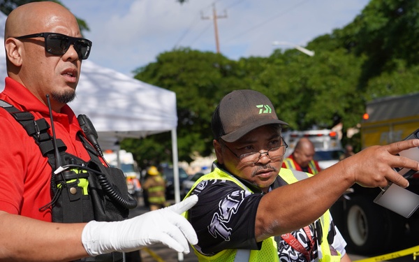 Shipyard Conducts Coordinated Transportation Accident Exercise with State and Local Authorities