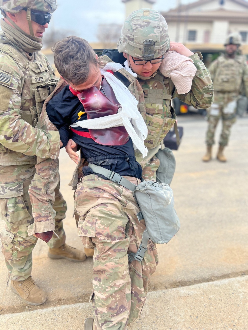 MASCAL exercise showcases cooperation between Soldiers, Air Force, ROK Army