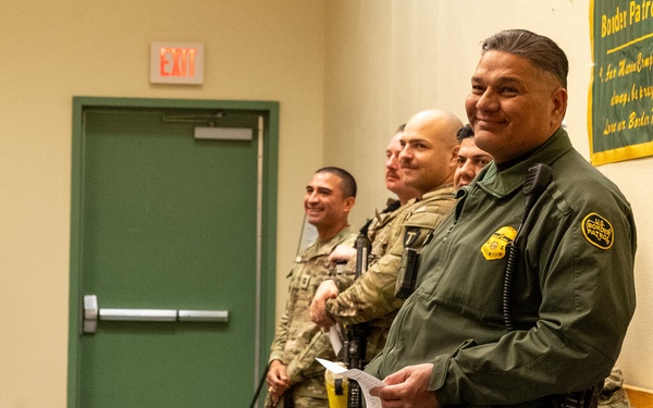 Deputized Texas Army National Guard Soldiers Work First Shift With U.S. Border Patrol