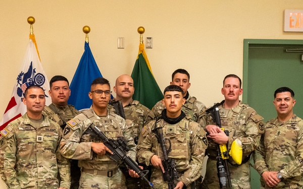 Deputized Texas Army National Guard Soldiers Work First Shift With U.S. Border Patrol
