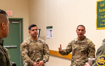 Deputized Texas Army National Guard Soldiers Work First Shift With U.S. Border Patrol