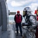 Aircraft Fire Fighting Drill Aboard USS Ralph Johnson