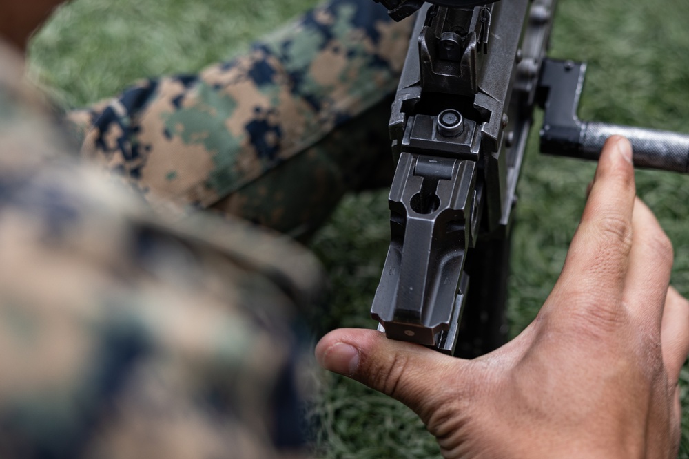 3/12 Marines Receive Crew-Served Weapons Training