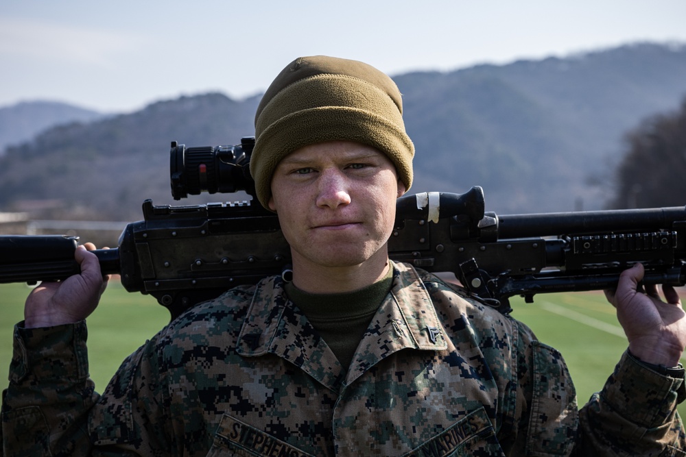 3/12 Marines Receive Crew-Served Weapons Training