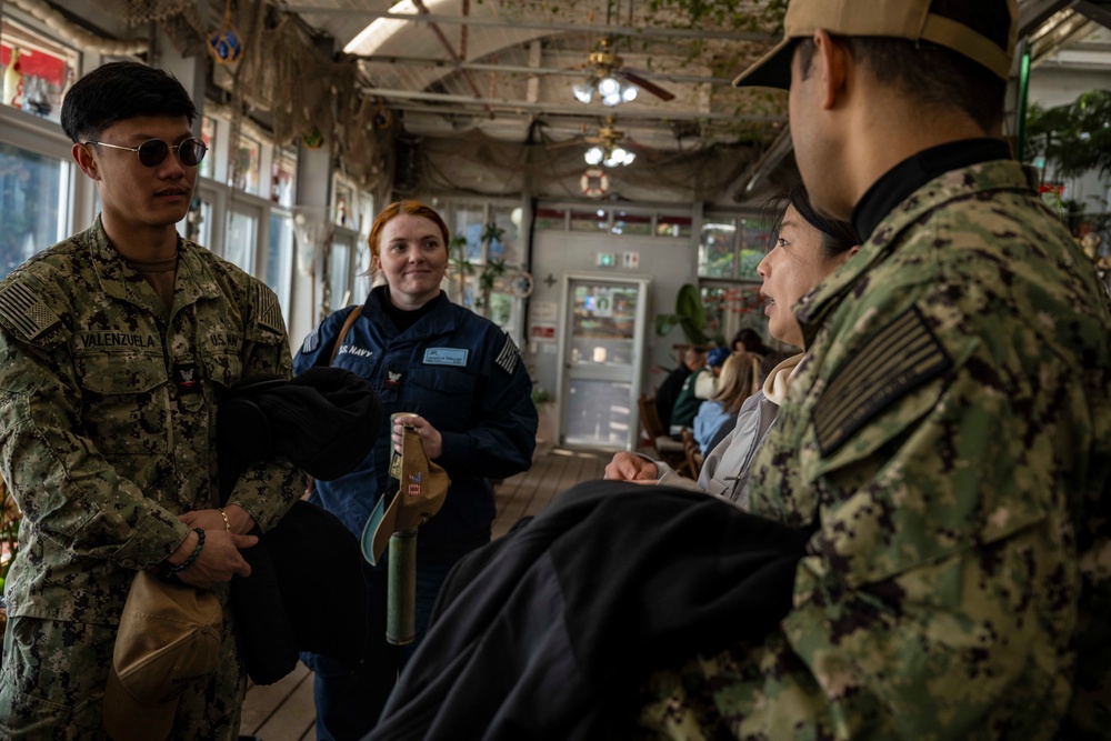 USS Carl Vinson (CVN 70) Sailors visit Kojo Island, South Korea