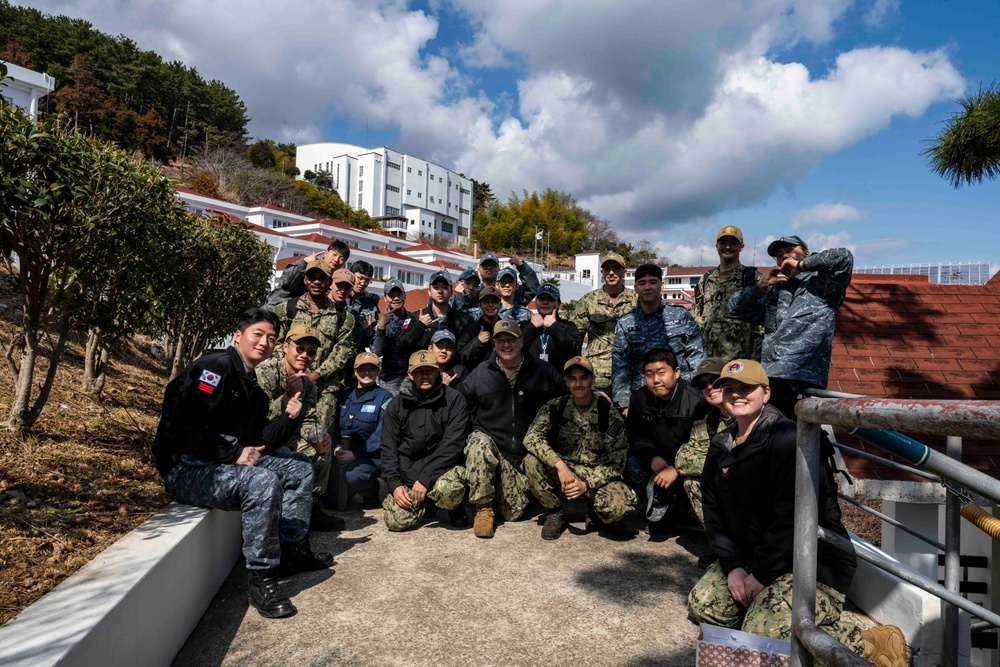 USS Carl Vinson (CVN 70) Sailors visit Kojo Island, South Korea