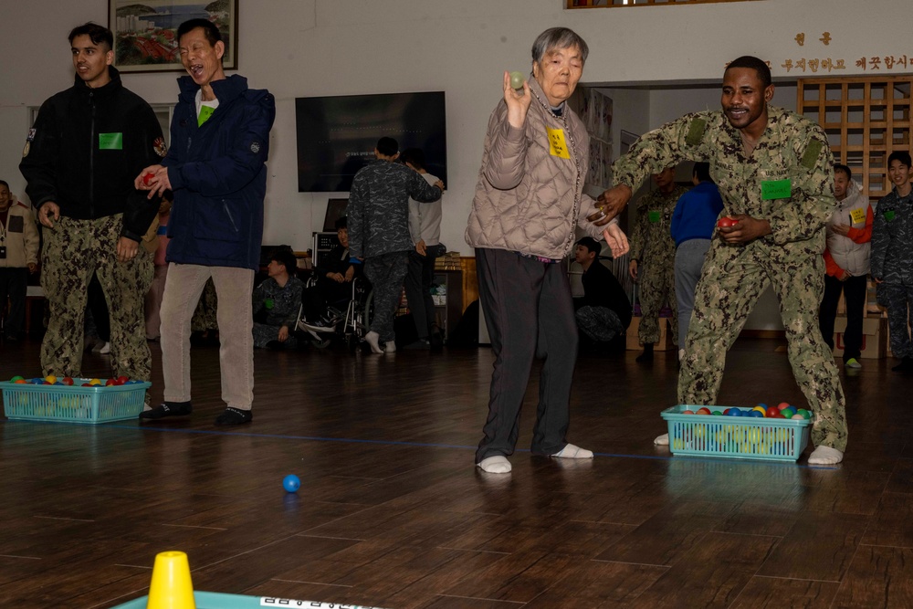 USS Carl Vinson (CVN 70) Sailors visit Kojo Island, South Korea