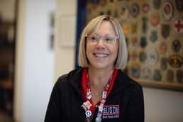 A USO Volunteer Serves with a Mother’s Heart