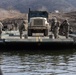 U.S. Marines and U.S. Army Soldiers Utilize an Improved Ribbon Bridge