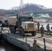 U.S. Marines and U.S. Army Soldiers Utilize an Improved Ribbon Bridge