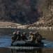 Stronger Together, U.S. Marines and U.S. Army Soldiers Move Equipment Using an Improved Ribbon Bridge