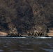 Stronger Together, U.S. Marines and U.S. Army Soldiers Move Equipment Using an Improved Ribbon Bridge