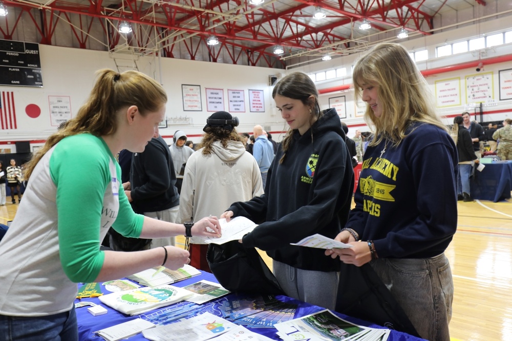 College, career fair showcases post-graduation options for Camp Zama high school students