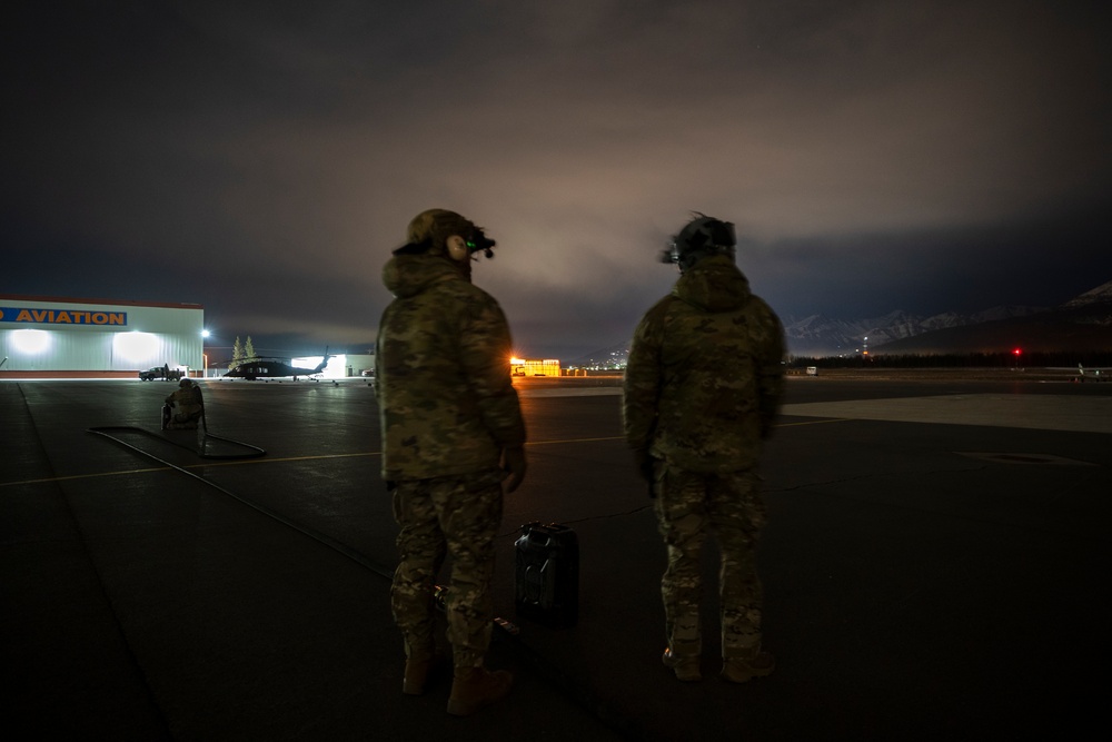 Alaska National Guardsmen hone FARP capabilities