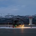 Alaska Army National Guard Black Hawk aviators conduct night operations training