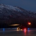 Alaska Army National Guard Black Hawk aviators conduct night operations training