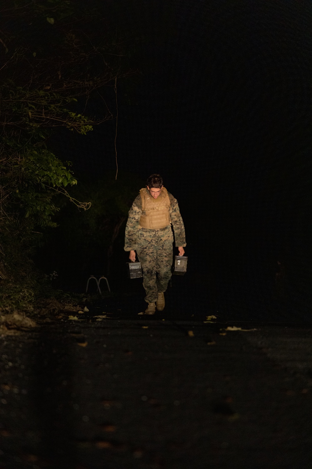 12th LAAB Marines Participate in a MCMAP Course