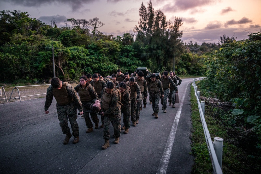 12th LAAB Marines Participate in a MCMAP Course