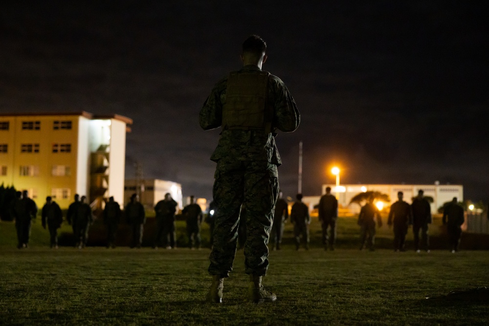 12th LAAB Marines Participate in a MCMAP Course