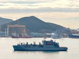 USNS Wally Schirra Completes Major Maintenance at South Korean Shipyard