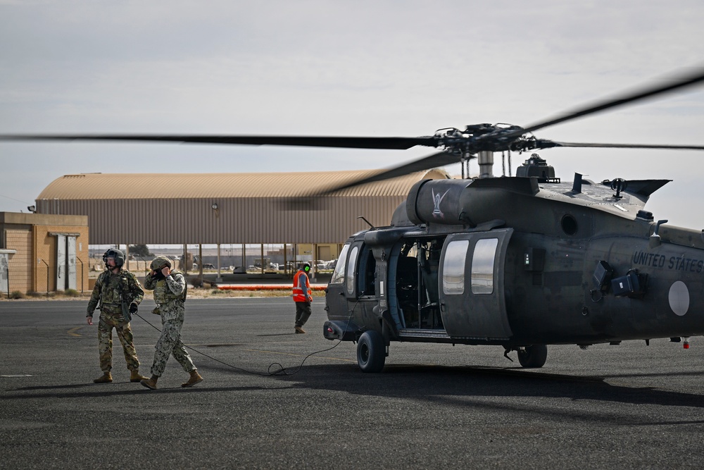 CENTCOM senior enlisted leader visits deployed members