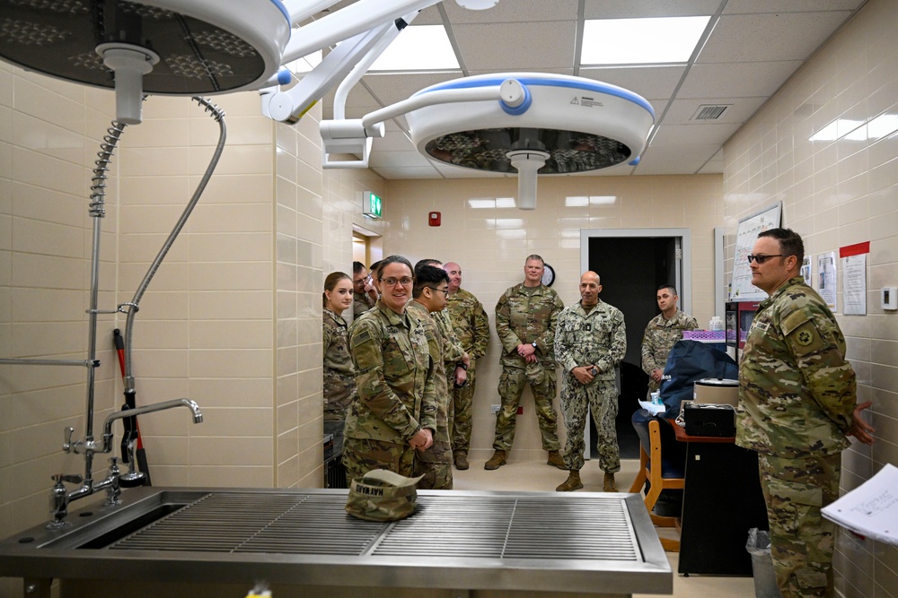 CENTCOM senior enlisted leader visits deployed members