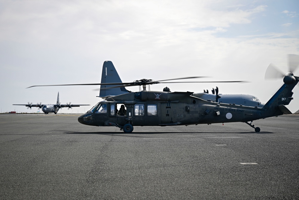 CENTCOM senior enlisted leader visits deployed members