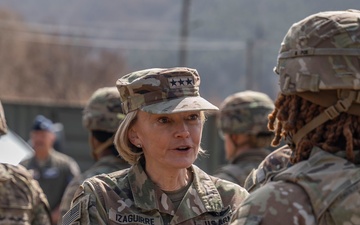 LTG Mary K. Izaguirre 502nd Visit