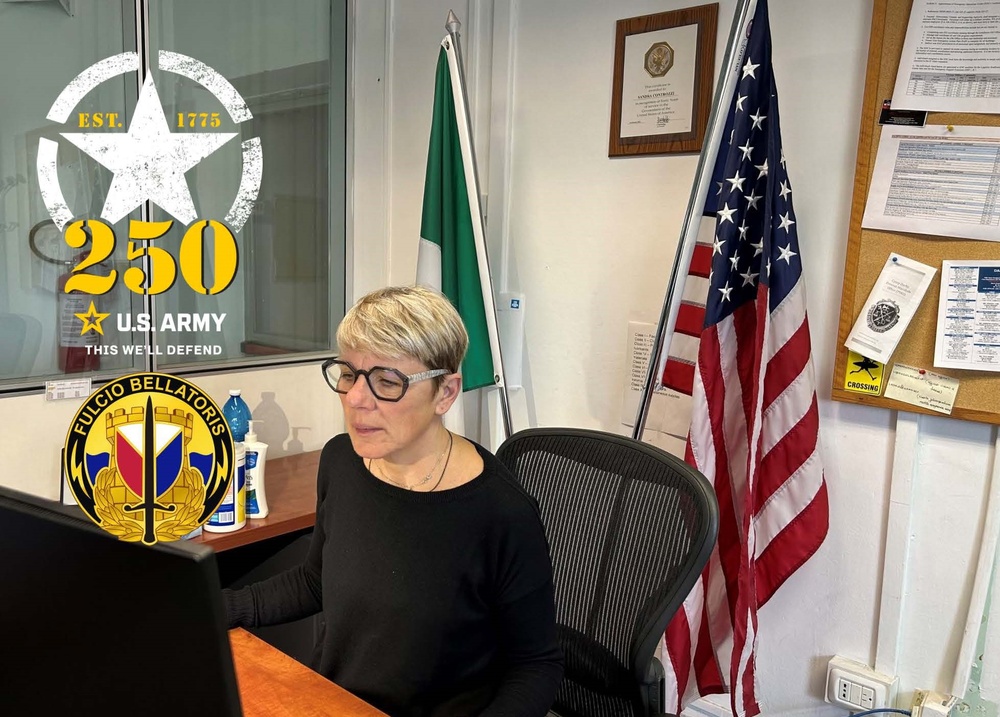 ‘I’ll always carry the US Army in my heart’ says retiring LRC Italy employee on Army’s 250th