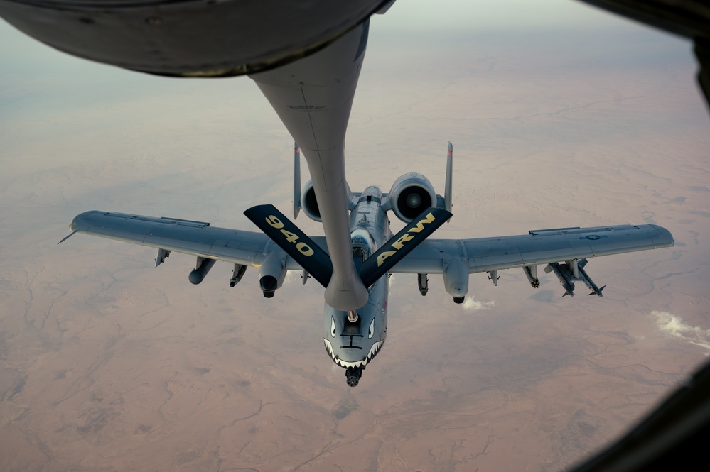 Refueling the best over U.S. CENTCOM