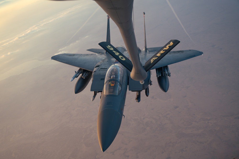 Refueling the best over U.S. CENTCOM